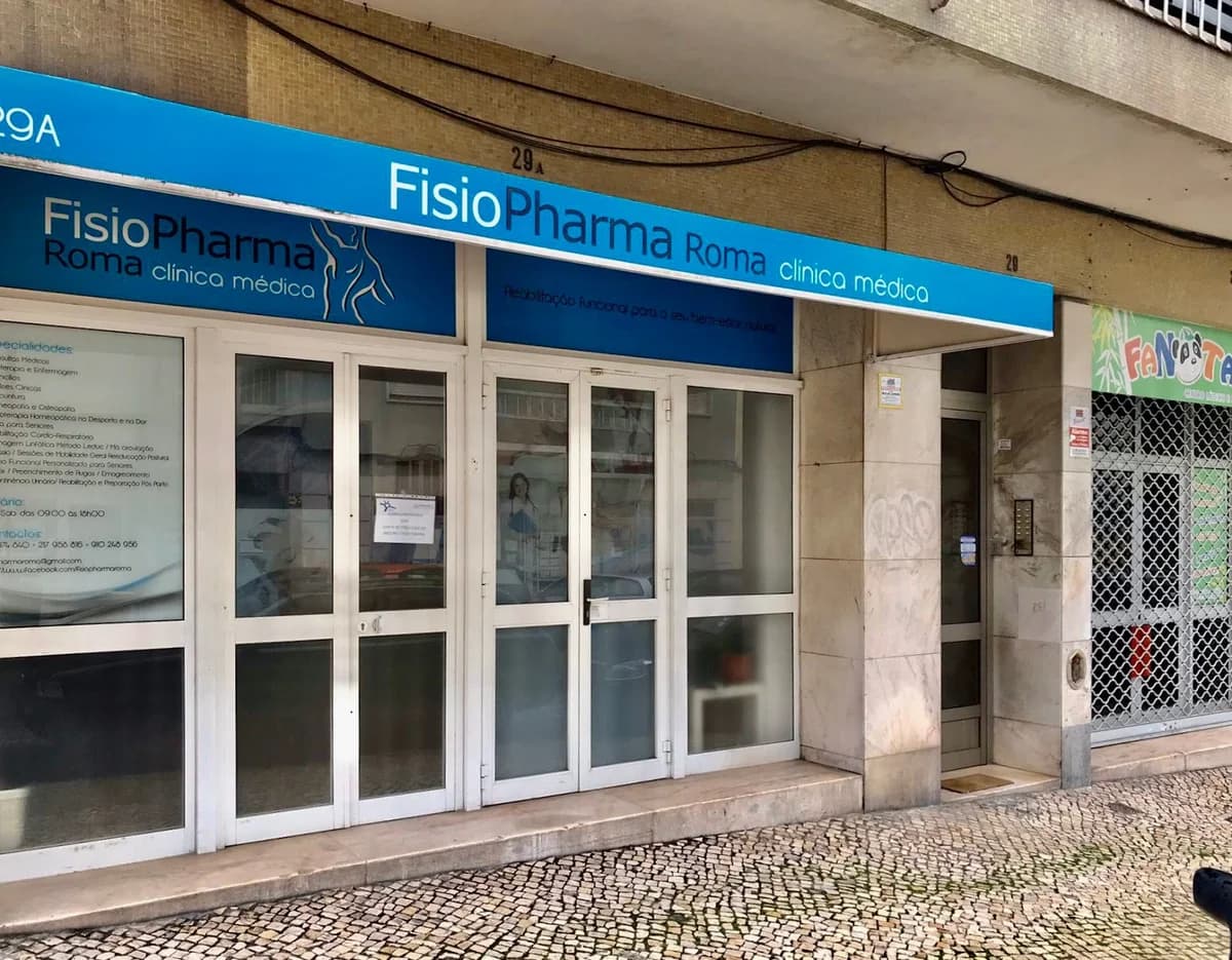 Clínica Médica Fisiopharma Roma — Fisioterapeutas em Lisboa — 1