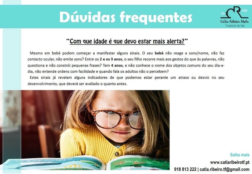 Terapeuta da Fala Cátia Ribeiro Mota - Algés — Speech Therapists em Lisbon — 3